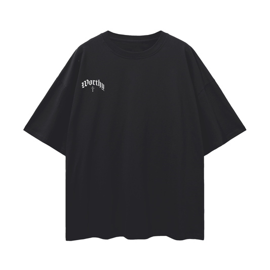 Oversize Deep Drop Shoulder Tee - 190 GSM